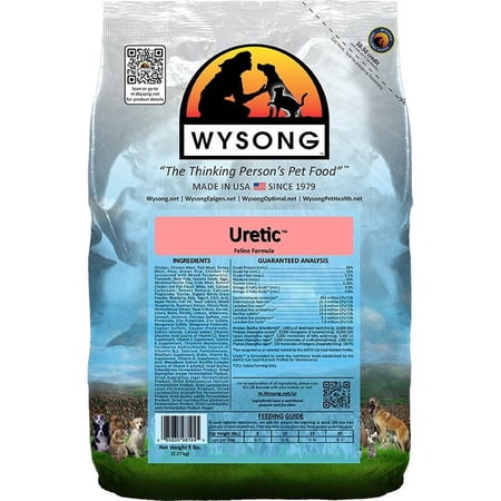 Wysong Uretic Natural Dry Cat Food  5 lb