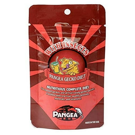 Pangea Fruit Mix with Insects Complete Gecko Diet - 2 oz