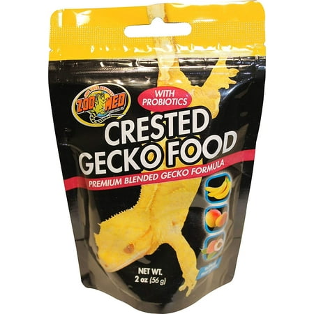 Zoo Med Crested Gecko Food - Tropical Fruit Flavor, 2 oz Pouch