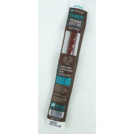Etta Says Yumm Sticks Dog Treats - Turkey - Single Stick