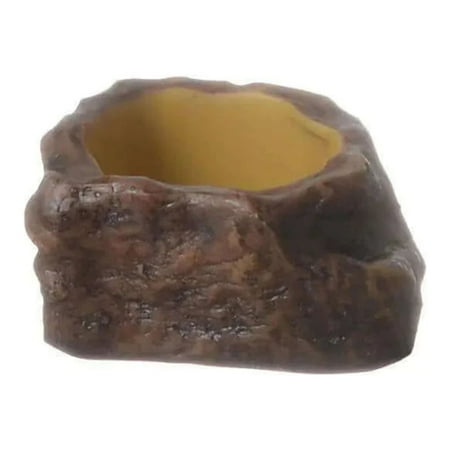 Exo Terra Water Dish - X-Small - Reptile Terrarium Bowl Natural Look - PT2809