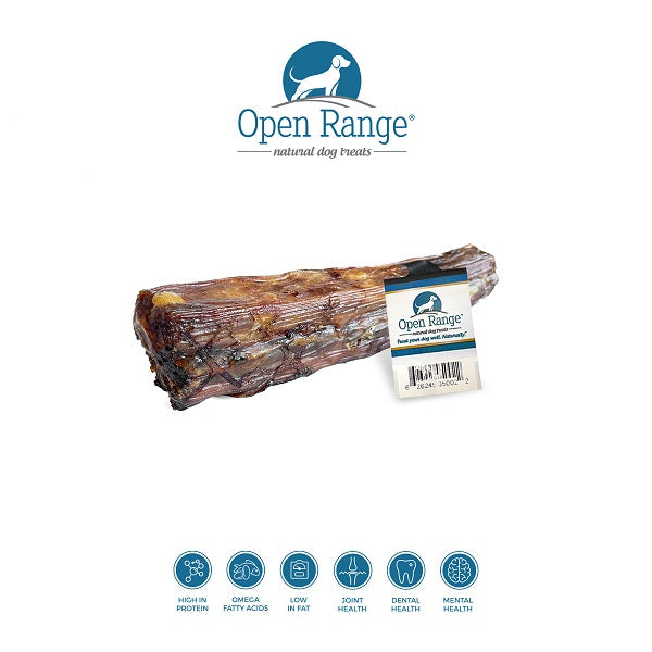 Open Range Kangaroo Tail Dog Treats, 7-9 inch, Single Ingredient Chew