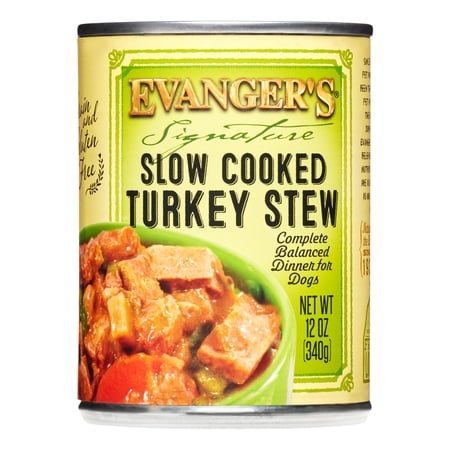 Evanger's Signature Series Turkey Stew Wet Dog Food, 12 Oz