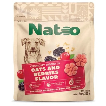 Natoo Wet Dog Food Pouch - Salmon & Brown Rice Recipe in Broth - 3 oz