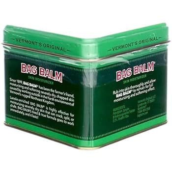 Bag Balm Original Skin Moisturizer Ointment - 8 oz Tin - Vermont's Original Healing Balm for Dry Skin, Cuts, and Abrasions