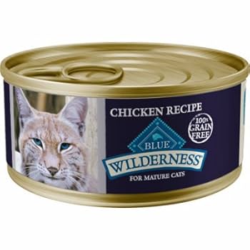 Blue Buffalo Wilderness Chicken Pate Wet Cat Food, Grain-Free, 5.5 oz