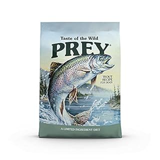 Taste of the Wild Prey Trout Dog Food - Limited Ingredient, Grain-Free, 25 lb Bag