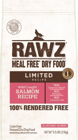 Rawz Meal Free Limited Ingredient Wild Caught Salmon Recipe Dry Dog Food, 20 lb