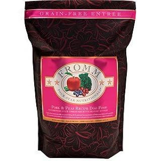 Fromm Four-Star Pork & Peas Recipe Dog Food, Grain-Free, 12 lbs