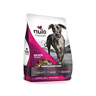 Nulo Freestyle Freeze-Dried Raw Dog Food, Beef & Apples Recipe, Grain-Free, 5 oz or 13 oz