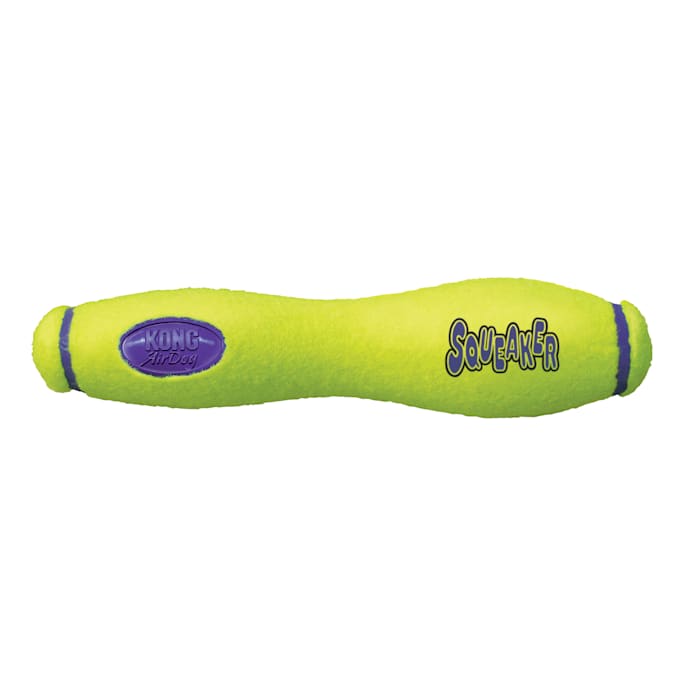 KONG AirDog Squeaker Stick Large Rubber Dog Toy