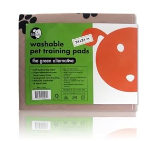 Lola Bean Washable Pet Training Pads 24x24, 2-Pack