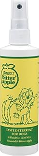 Grannick's Bitter Apple Spray for Dogs - Taste Deterrent, 8 oz Anti-Chew Formula