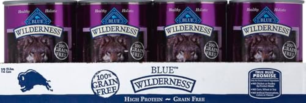 Blue Buffalo Wilderness Beef & Chicken Grill Grain-Free Adult Wet Dog Food, 12.5 oz