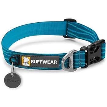 RUFFWEAR Hoopie Collar - Obsidian Black - Size Large - Dog Collar