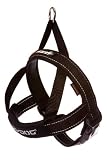 EzyDog Quick Fit Harness - Black, XL - Easy On/Off Dog Harness