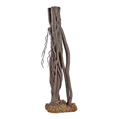 AquaTop Mangrove Root DãCor, Medium, 4" X 6" X 19.3", Brown