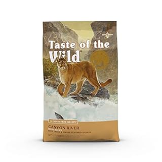 Taste of the Wild Canyon River Feline Cat Food, Grain-Free, Trout & Smoked Salmon, 14 lb Bag