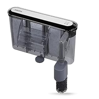 Marina Slim S15 Power Filter - Hang-On Back Aquarium Filter for up to 15 Gallon Tanks