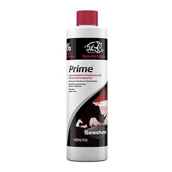 Seachem Prime - Concentrated Water Conditioner for Aquarium Use, 325mL (11 oz) Bonus Size