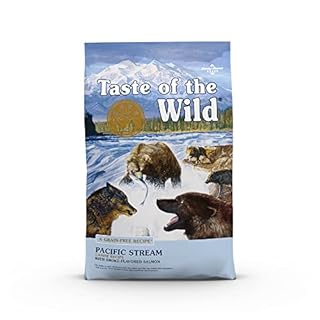 Taste of the Wild Pacific Stream Grain-Free Dry Dog Food, Salmon Recipe, 28 lb