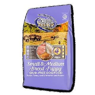 NutriSource Grain Free Small/Medium Breed Puppy Food - Turkey & Whitefish Recipe - 26lb/30lb Bag