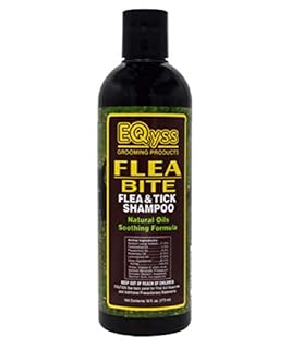 Eqyss Flea Bite Shampoo 16 oz - Flea & Tick Treatment for Dogs, Puppies & Cats