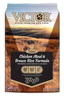 Victor Select Chicken Meal & Brown Rice Dry Dog Food, 40 lb Bag - All Life Stages Formula