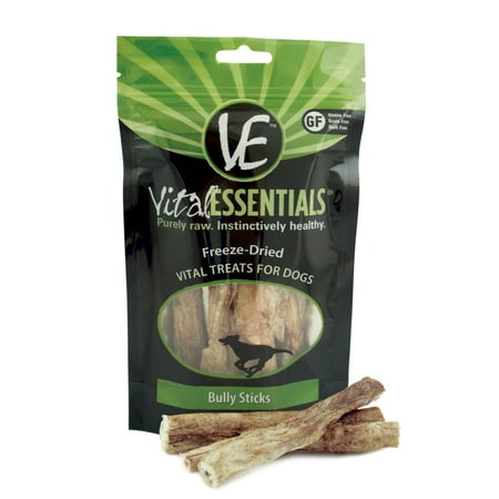Vital Essentials Freeze-Dried Raw Bully Sticks Dog Treats, 5 Count