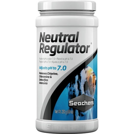 Seachem Neutral Regulator - pH 7.0 Freshwater Aquarium Water Conditioner - 250g