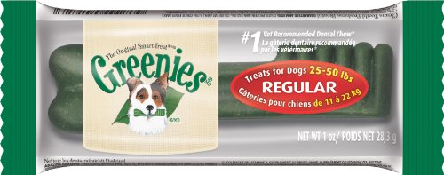 Greenies Mint Dog Dental Treats - Regular Size - 18 Count