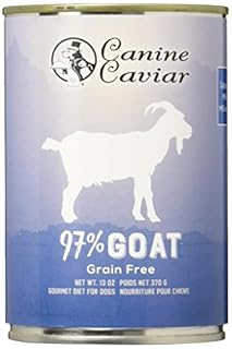 Canine Caviar Goat Wet Dog Food - Single Protein, Limited Ingredient, Holistic & Gluten-Free (12 Pack)