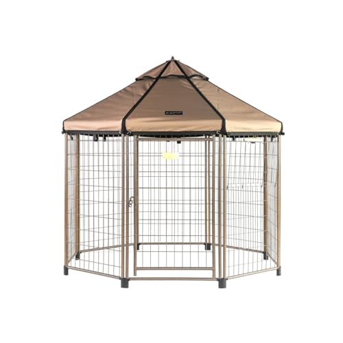 Pet Gazebo 23405ET 5 ft with Earth Taupe Canopy