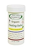 Mad About Organics All Natural Herbal Skin Wound Healing Salve for All Pets, 2 oz