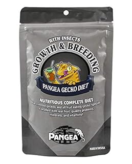 Pangea Gecko Diet Growth & Breeding Formula with Insects - 16 oz