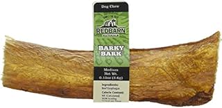 Redbarn Barky Bark Dog Chew - Medium, Beef Esophagus, Natural Dental Treat