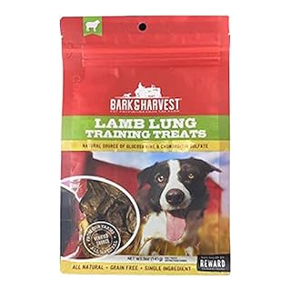 Superior Farms Lamb Lung Dog Treats - All Natural Training Snacks, 5 oz