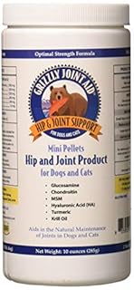 Grizzly Joint Aid Mini Pellets - Hip & Joint Support for Dogs - 10 oz