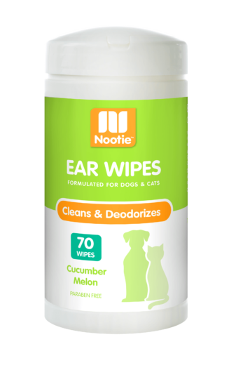 Nootie Tear Stain Wipes for Dogs & Cats with Aloe Vera - 60 Count