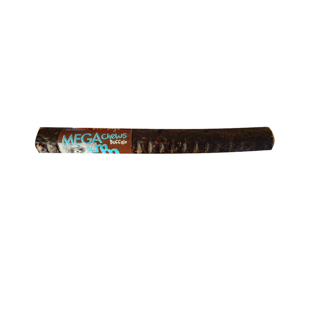 Etta Says! Mega Crunchy Buffalo Dog Chew - 10 Inch Premium Treat