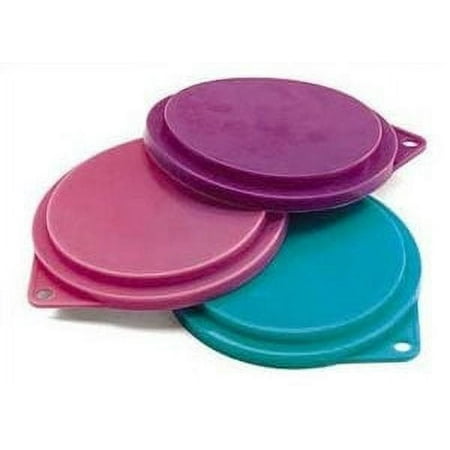 Ethical Pet Food Can Covers - 3.5 inch, 3-Pack - Reusable Lids for Dog & Cat Food Cans