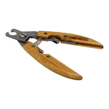 Bamboo Groom Nail Clipper with Stainless Steel Blades for Pets