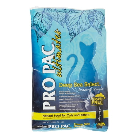 Pro Pac Ultimates Deep Sea Select Indoor Formula Grain-Fr...