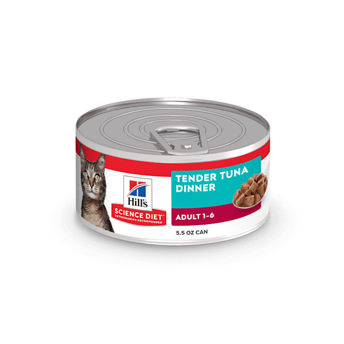 Hill s Science Diet Adult Canned Cat Food  Tender Tuna Di...