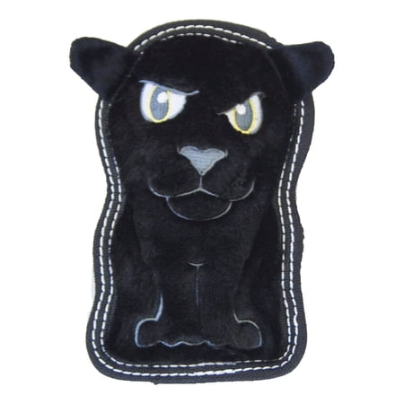 Outward Hound Invincibles Tough Seamz Panther Dog Toy  Bl...