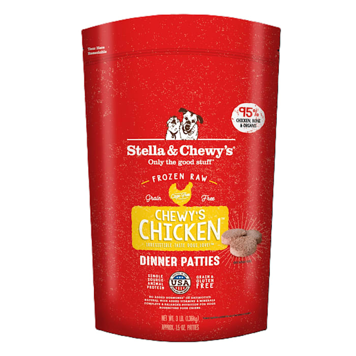 ?Stella & Chewy'S Dog Frozen Dinner Patties Chicken 3lb