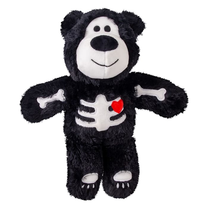 KONG Halloween Wild Knots Skeleton Bear Assorted Dog Toy,...