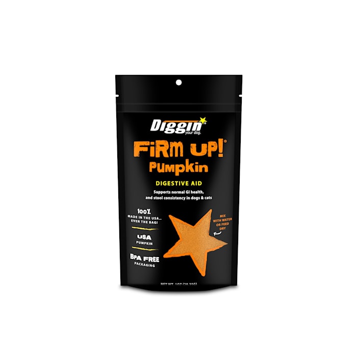 Diggin Your Dog Firm Up! Pumpkin Apple Fiber Digestive Supplement for Dogs and Cats - 1 oz