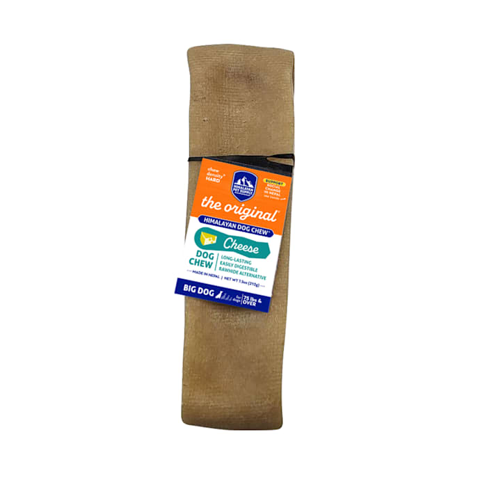 Himalayan Dog Chew - Big Dog Breed - Hard Cheese Treat - Single Chew