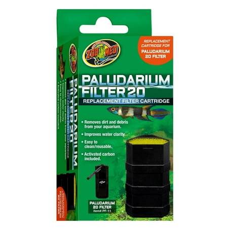 Zoo Med Paludarium Filter 20 Replacement Cartridge, PF-11